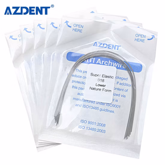 018 Lower Natural Form Niti Dental Orthodontic Arch Wire